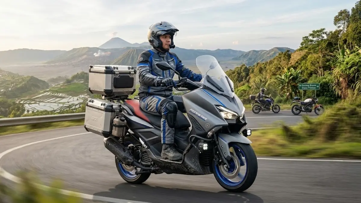 Yamaha Force 160 Grand Tourer (GT) cocok buat touring