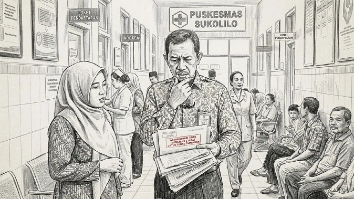 Ilustrasi Dibantu AI