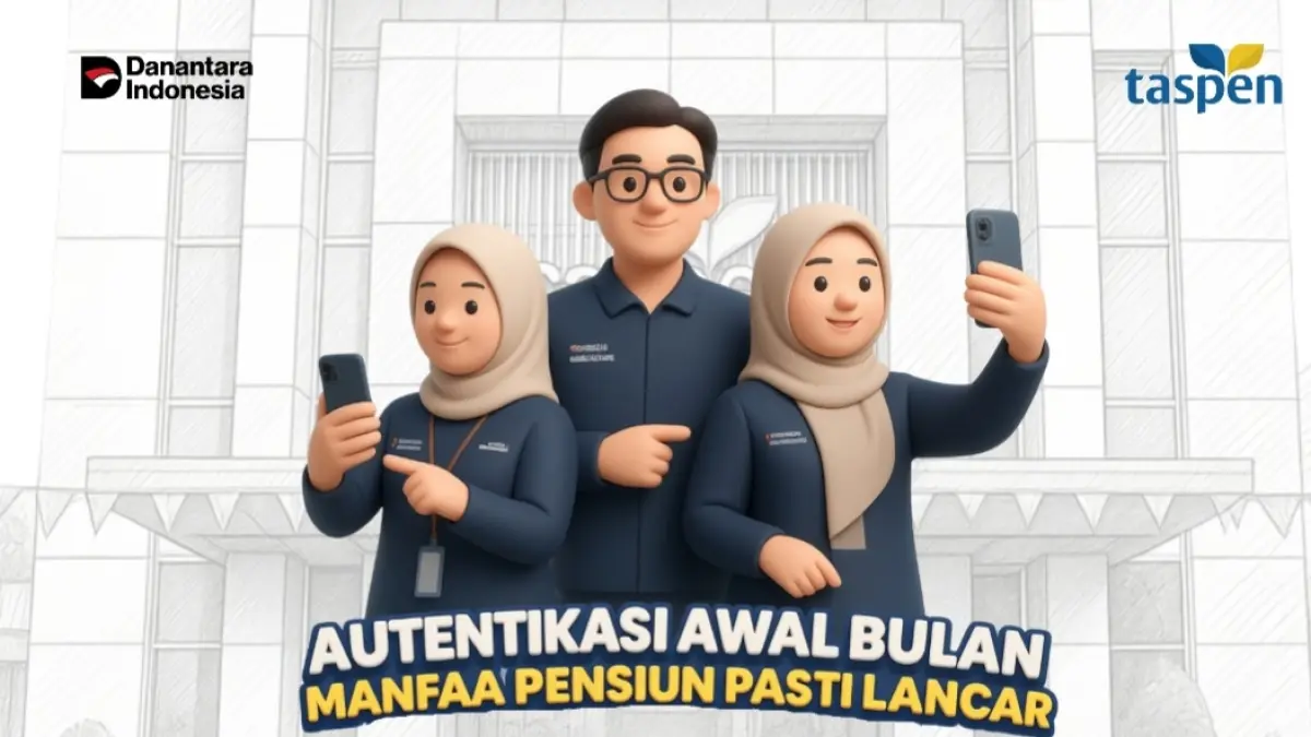 Bagi para pensiunan jangn lupa autentikasi awal bulan manfaat penemuan.