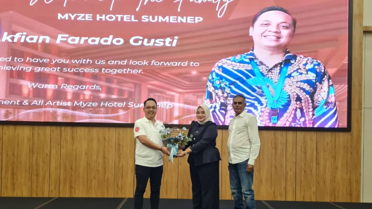 MYZE Hotel Sumenep resmi memiliki nahkoda baru.
