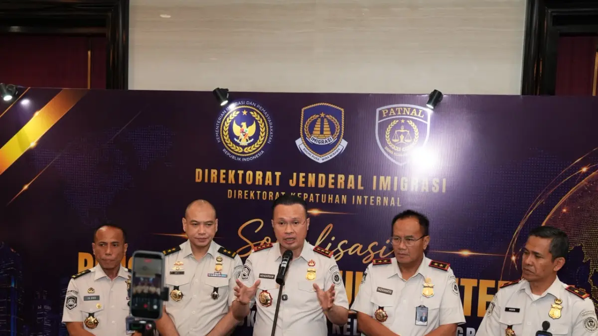 GANDENG KPK: Direktorat Jendral Imigrasi menggelar sosialisasi penguatan kepatuhan internal terintegrasi yang digelar di Surabaya, 1–3 Juli 2026.