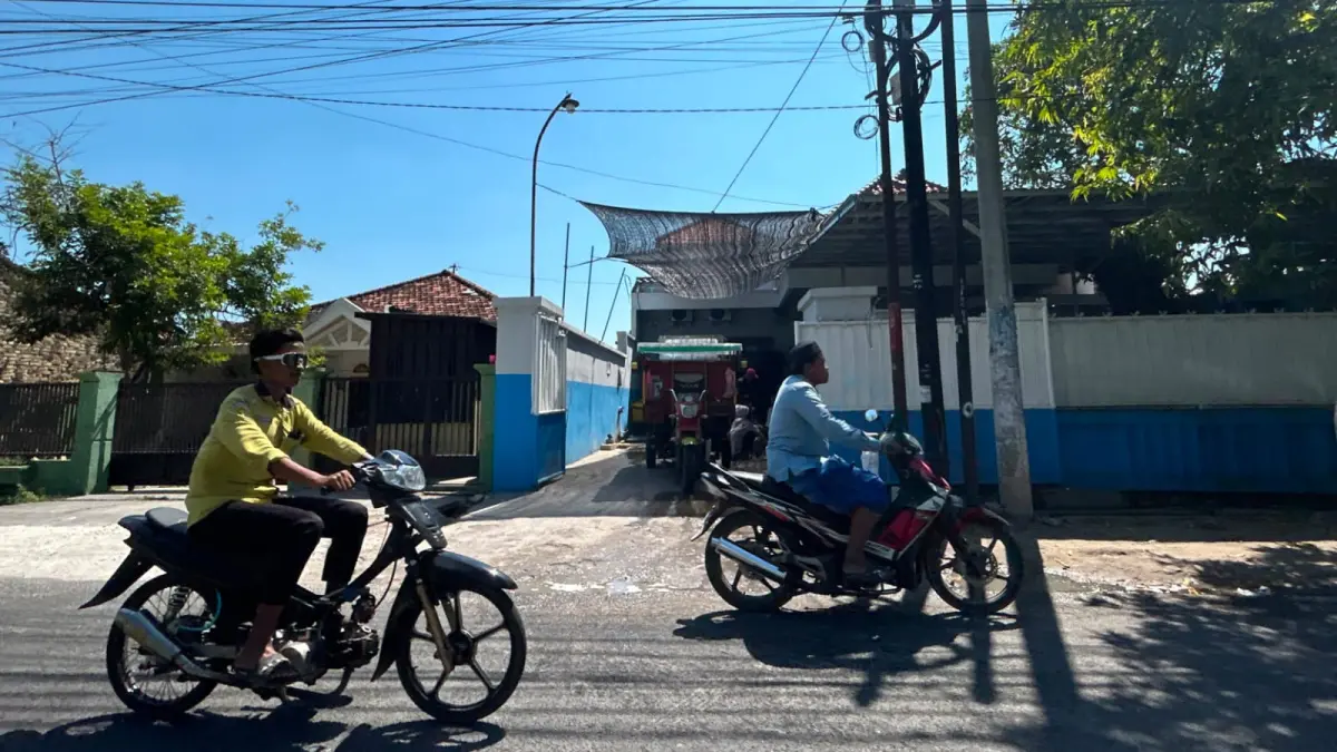 BELUM BEROPERASI: Satuan pelayanan pemenuhan gizi (SPPG) di Kecamatan Burneh, Bangkalan, belum beroperasi, Kamis (11/6).