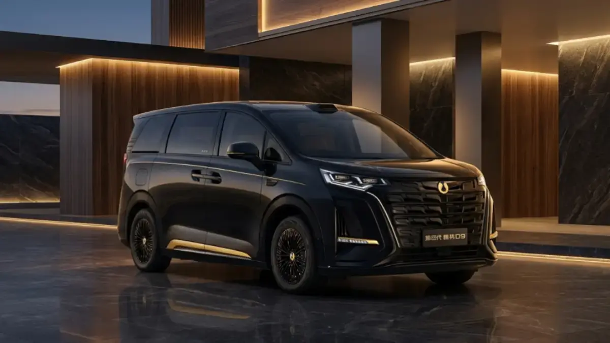 Denza D9 Black Gold