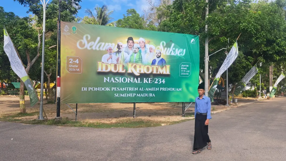 PERSIAPAN: Pondok Pesantren Al-Amien Prenduan siap menggelar Idul Khotmi Nasional Tarekat Tijaniyah ke-234 pada 17–19 Juli 2026.