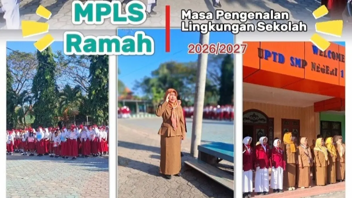 MASA ADAPTASI: Siswa UPTD SMPN 1 Tanjungbumi mengikuti kegiatan MPLS. (UPTD SMPN 1 TANJUNGBUMI UNTUK JPRM)