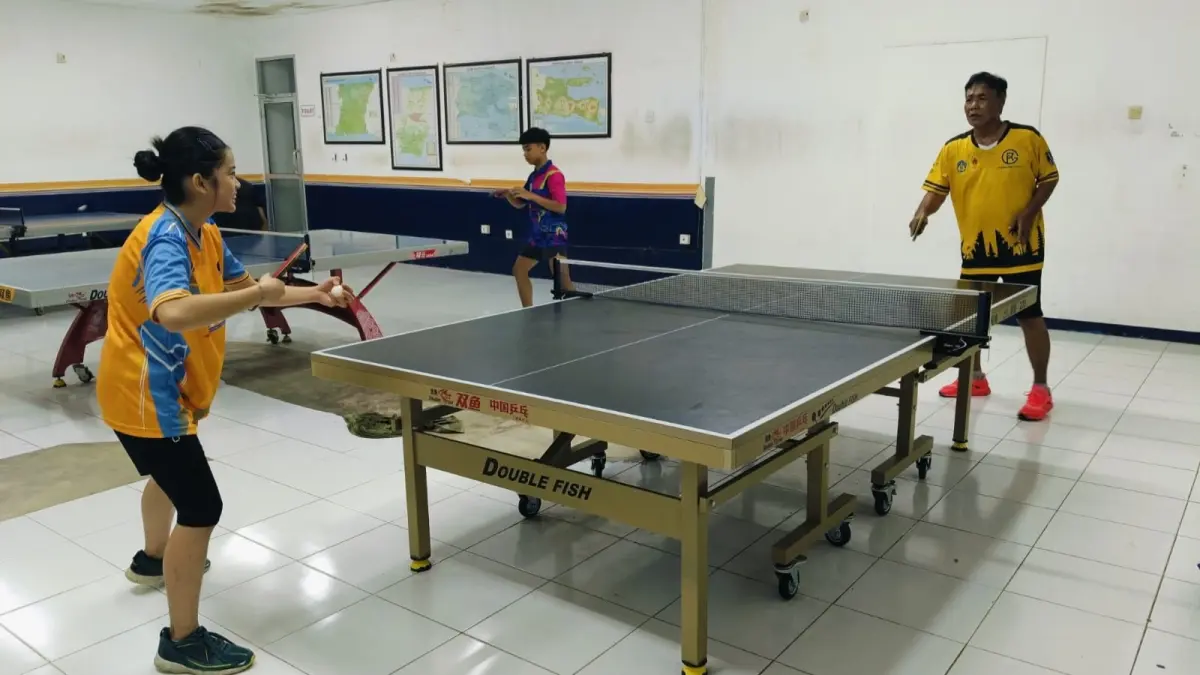 GIAT: Atlet PTMSI Pamekasan mengikuti latihan rutin beberapa waktu lalu. (PTMSI UNTUK JPRM)