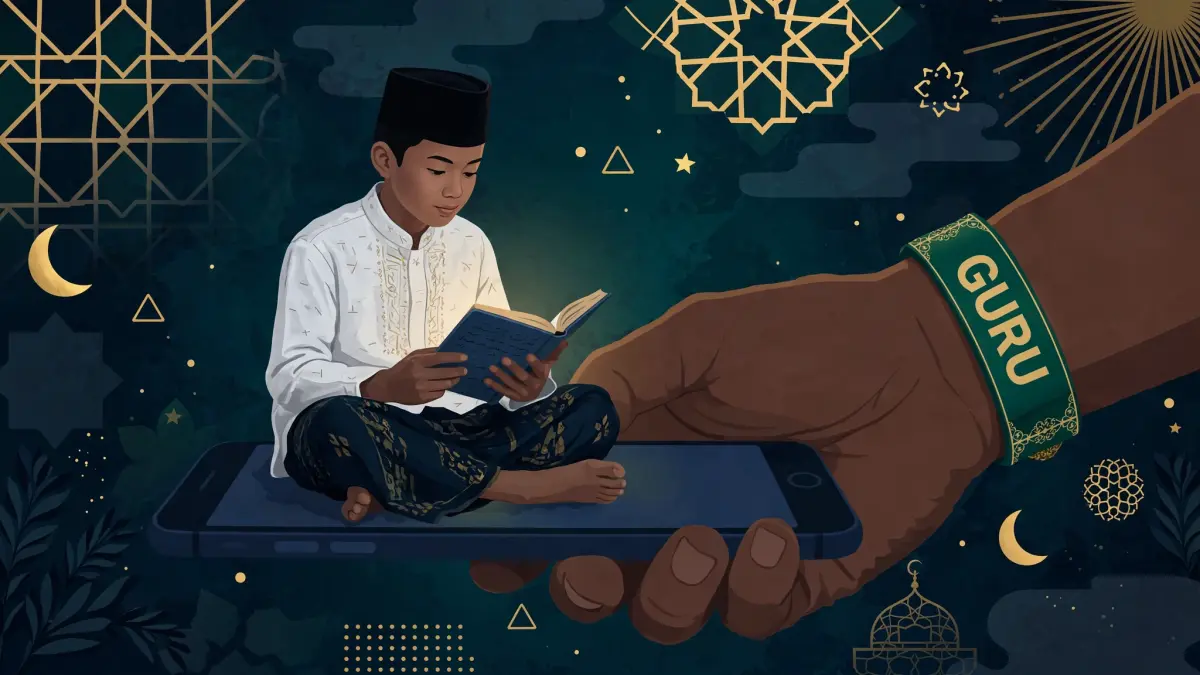 Ilustrasi dibantu AI