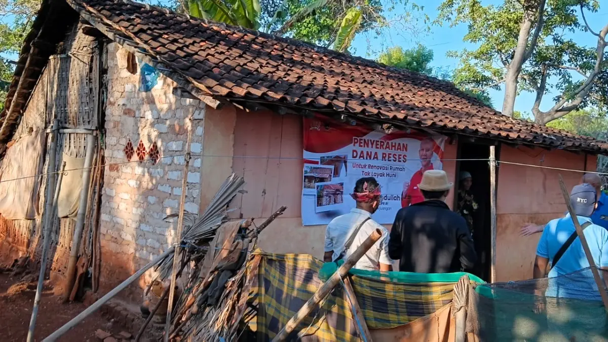 Bantuan rumah layak huni.