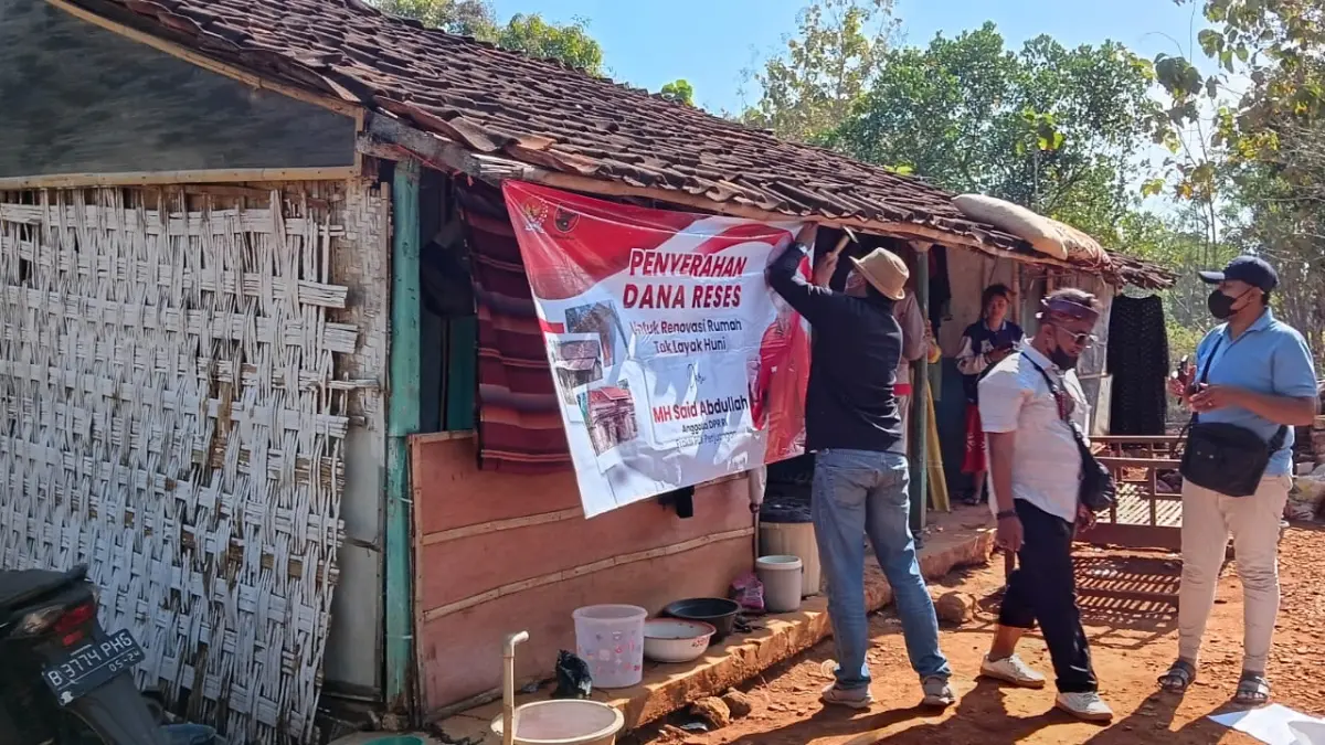 Bantuan rumah layak huni.