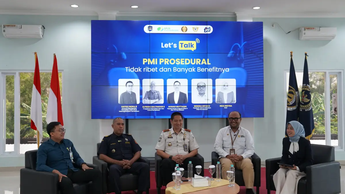 EDUKASI: Kantor Imigrasi Kelas II Non TPI Pamekasan menggelar dialog interaktif yang juga disiarkan melalui JTV pada Rabu (15/7/2026).