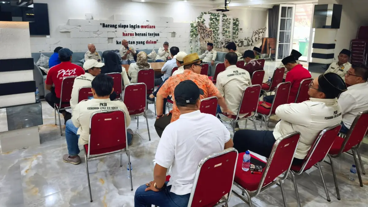 BERSATU: Perayaan HUT Ke-1 PKDI digelar sederhana dan penuh keakraban, Kamis (23/7).