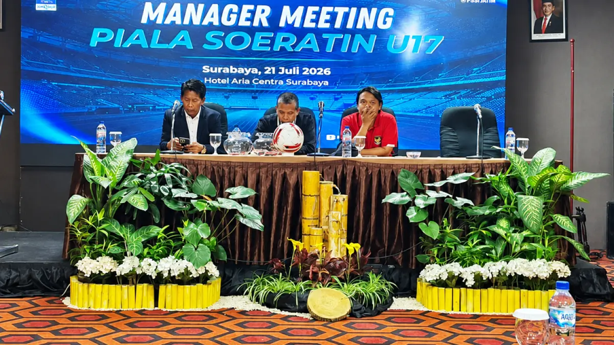 MUSYAWARAH: Asprov PSSI Jawa Timur mengundang perwakilan klub untuk rakor di Surabaya, Selasa (21/7).