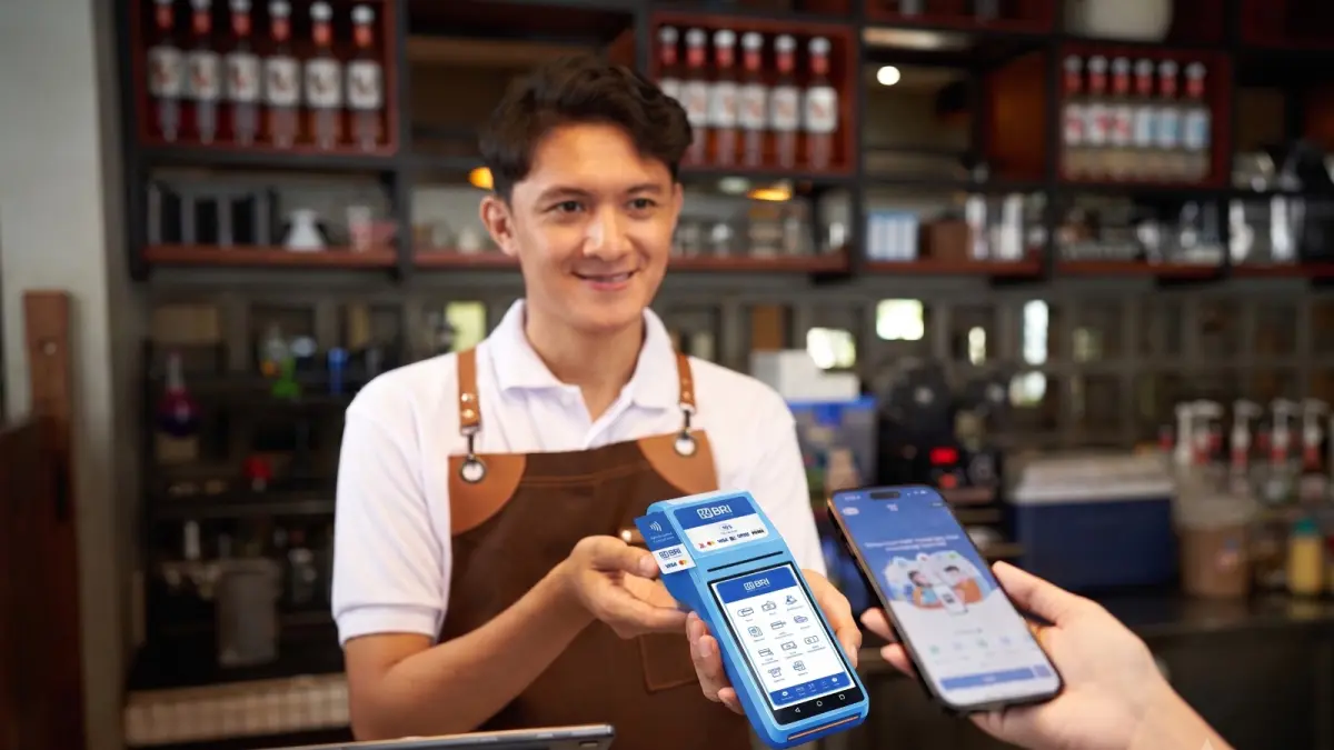 Jumlah dan pengguna merchant dan QRIS BRI semakin meluas.