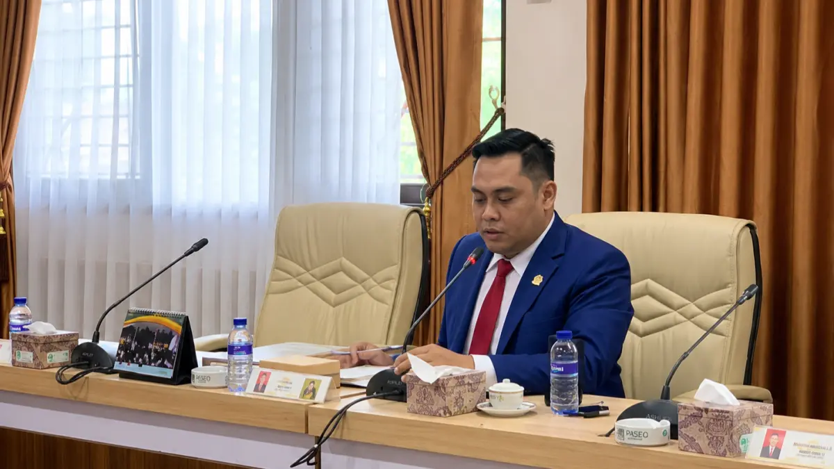 TEGAS: Anggota Komisi IV DPRD Pamekasan Abd. Rasyid Fansari.