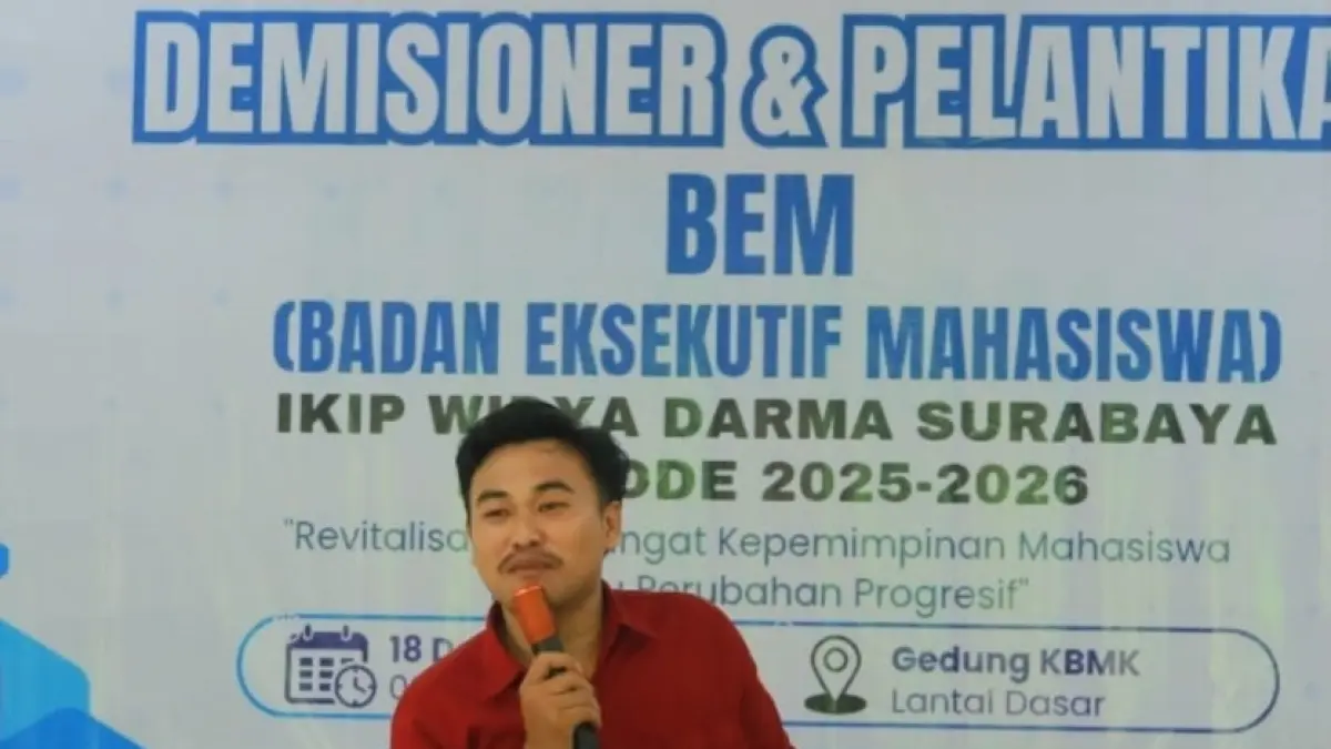 KRITIS: Iftitahul Elmy saat memberikan sambutan di salah satu acara di Surabaya beberapa waktu lalu.