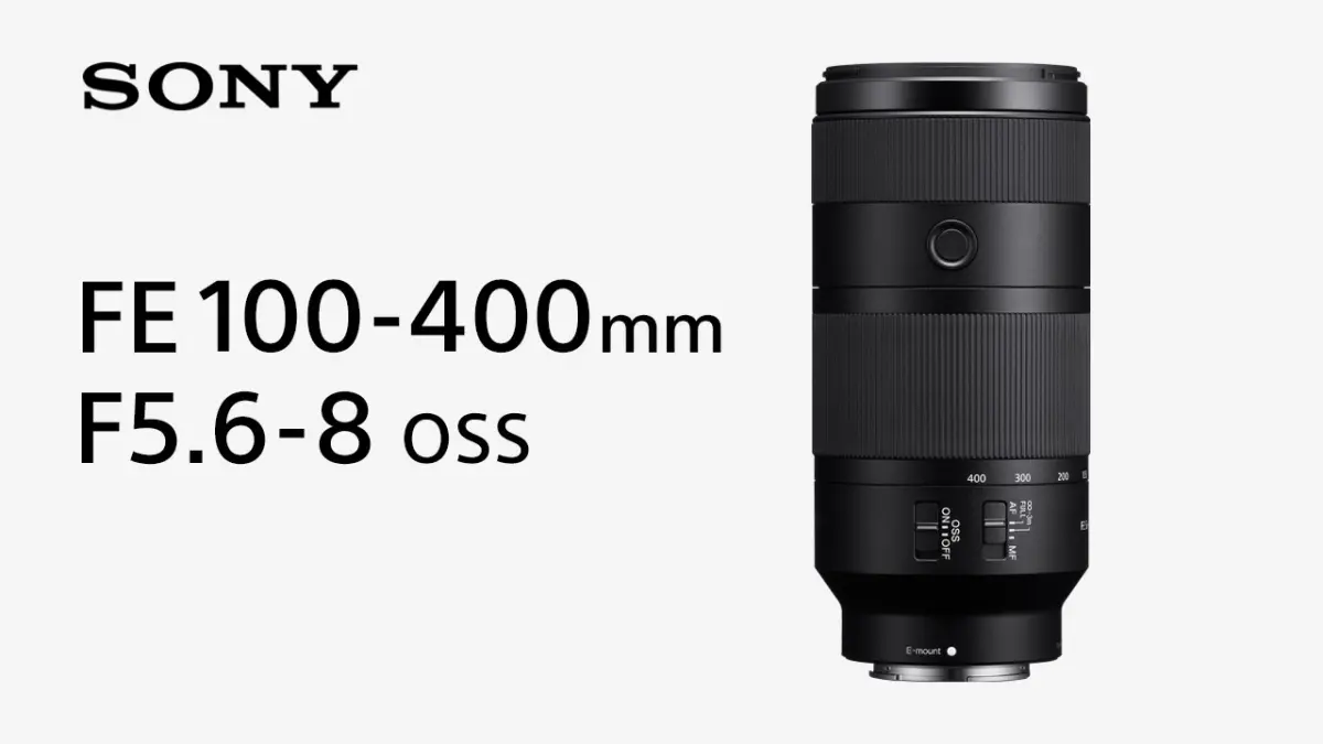 Sony FE 100-400mm F5.6-8 OSS
