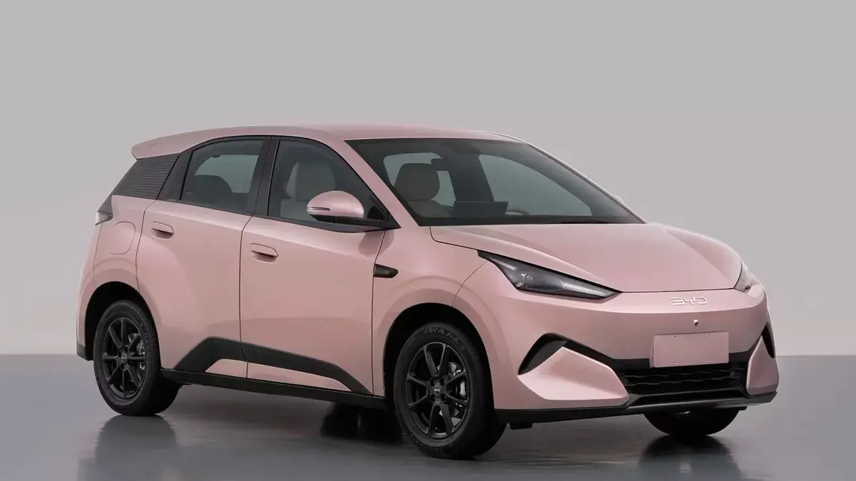  BYD Seagull facelift 
