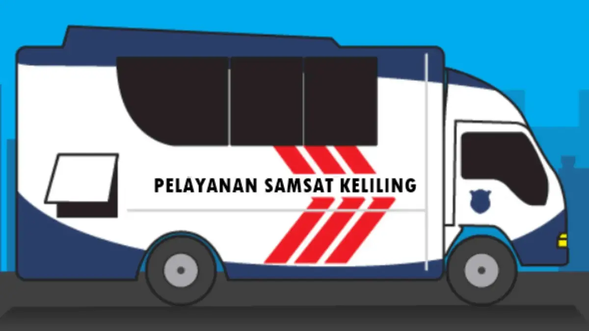Ilustrasi mobil Samsat Keliling. (radarsurabaya.id)
