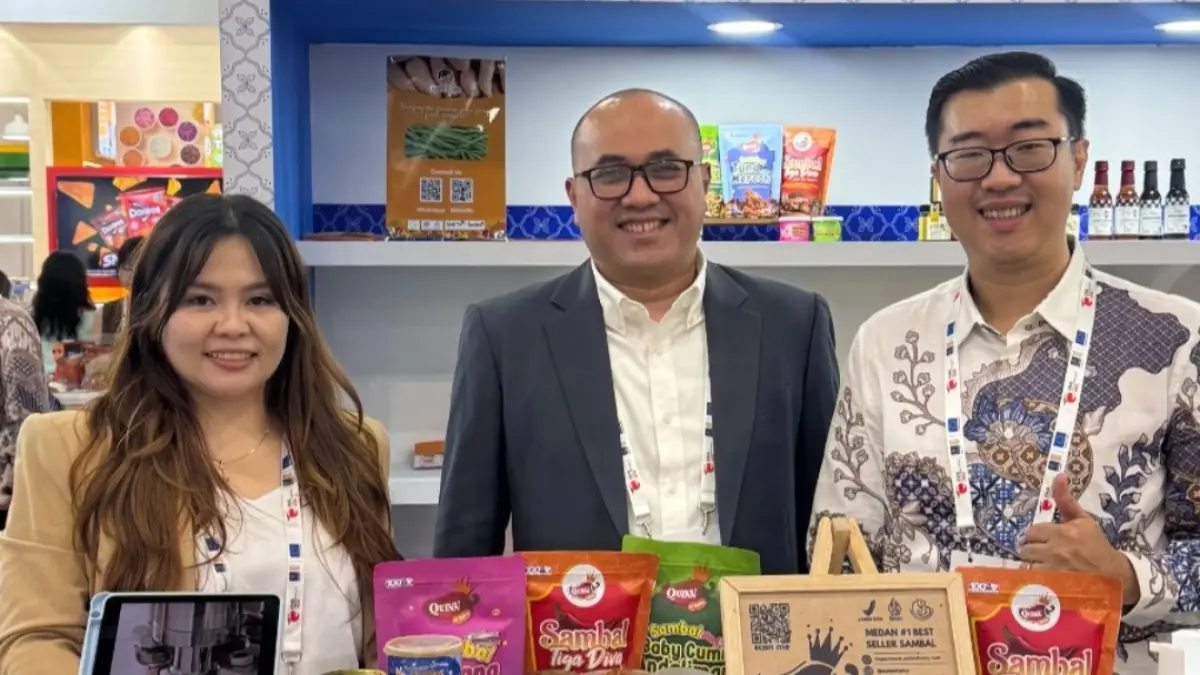 NAIK KELAS: Quinn Kitchen mengusung misi memperkenalkan kekayaan kuliner Sumatera Utara melalui produk pangan.