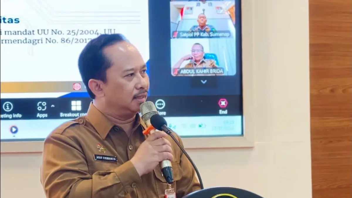 Arif Firmanto (Kepala Bappeda Sumenep)