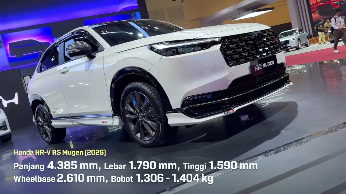 Honda HR-V Mugen Special Edition 2026 (Kanal YouTube/@AutonetMagz) 
