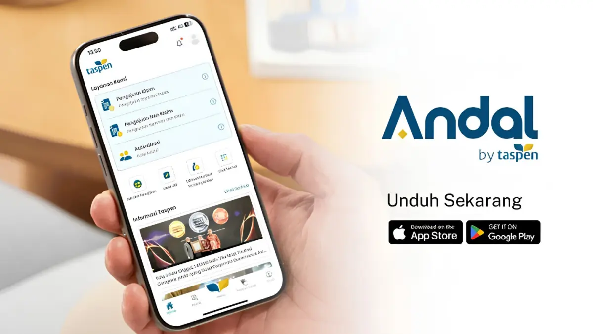 PT TASPEN luncurkan aplikasi ANDAL untuk mempermudah layanan.