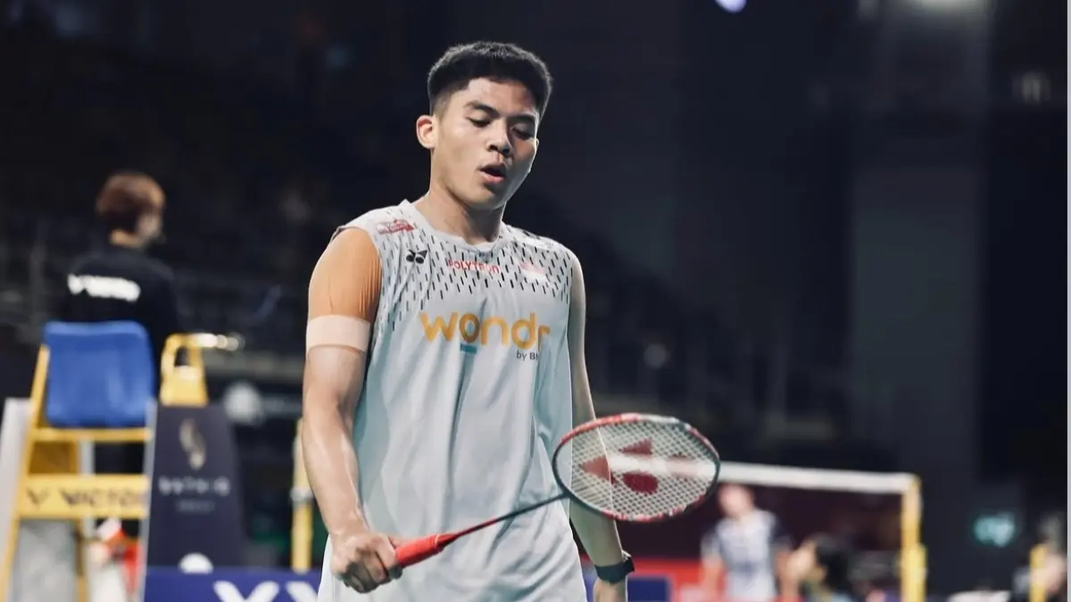 SIAP TANDING: Moh Zaki Ubaidillah atlet bulu tangkis asal Sampang akan mewakili Timnas Indonesia pada kejuaraan Asian Games, 2026 di Jepang.