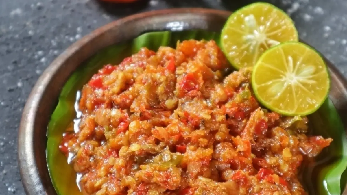 Resep Sambal Cutbar Pedas Gurih, Pelengkap Makan Sederhana yang Bikin Nasi Cepat Habis