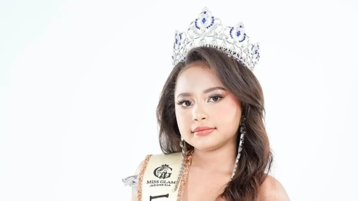 ANGGUN: Kalila Ayudya Inara saat menjadi Little Miss Glam Indonesia beberapa waktu lalu.
