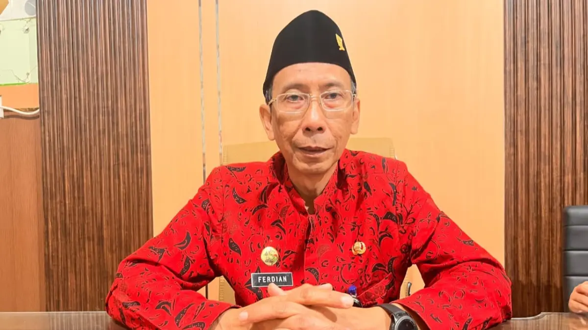 OPTIMISTIS: Kepala Bapenda Sumenep Ferdiansyah Tetrajaya. (Hendra Apri Purwadi/RadarMadura.id)
