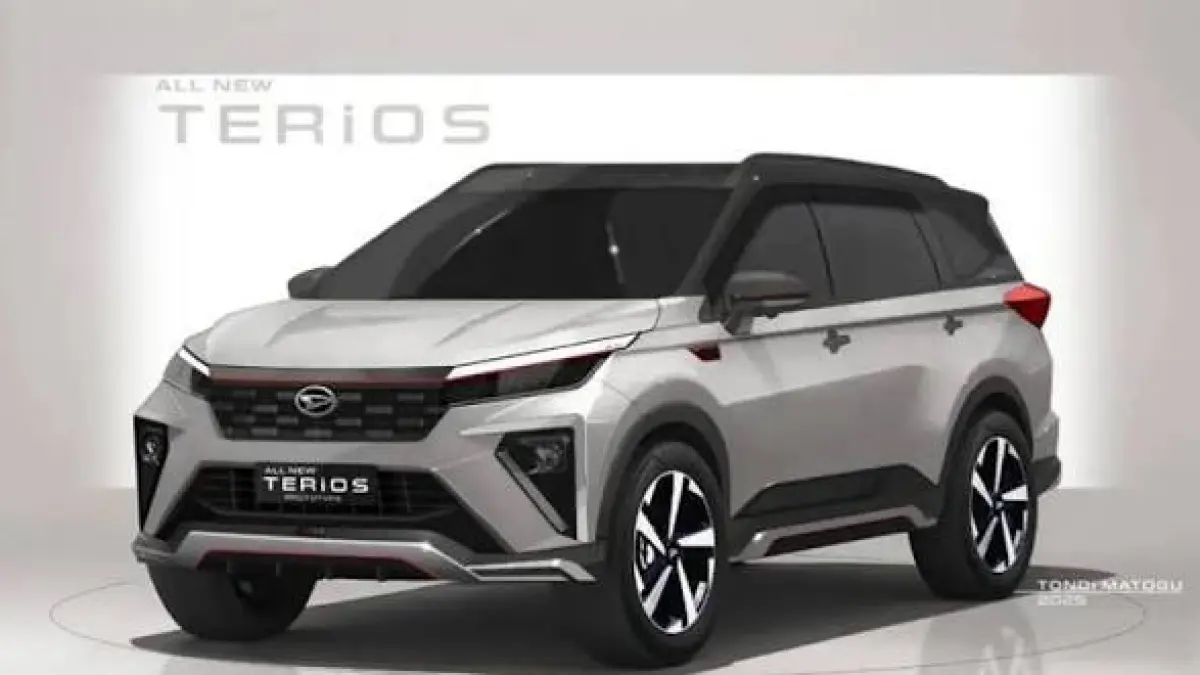 Daihatsu Terios 2026 Tipe R Dapat Sentuhan Sporty, Ada Kamera 360 dan Interior Full Hitam