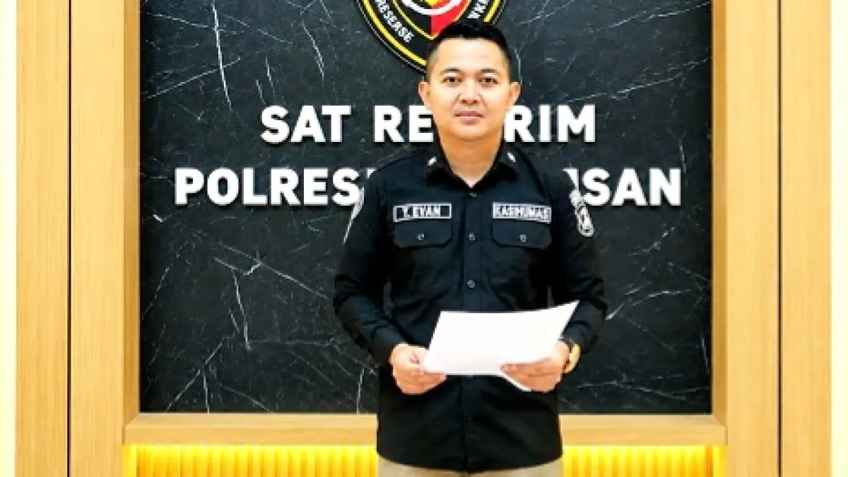 HUMANIS: Kasihumas Polres Pamekasan Ipda Yoni Evan Pratama. (DOK JPRM)
