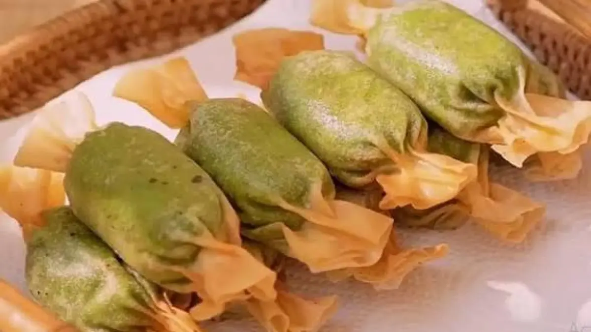 Resep Lumpia Pisang Ijo