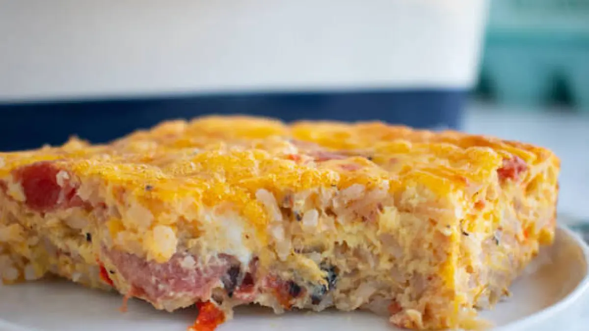 Resep Baked Egg Rice, Olahan Nasi Panggang dengan Telur yang Gurih dan Praktis