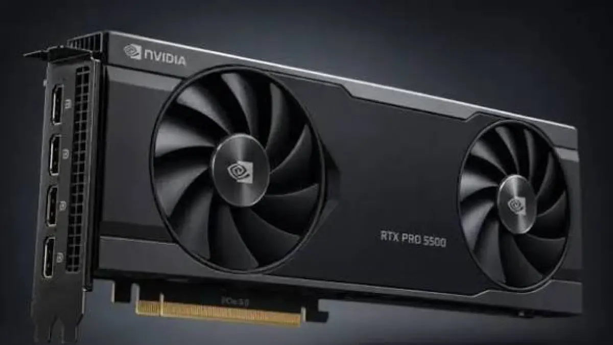 NVIDIA RTX PRO 5500 Bawa Tenaga Setara RTX 5090 dengan VRAM 84GB untuk AI