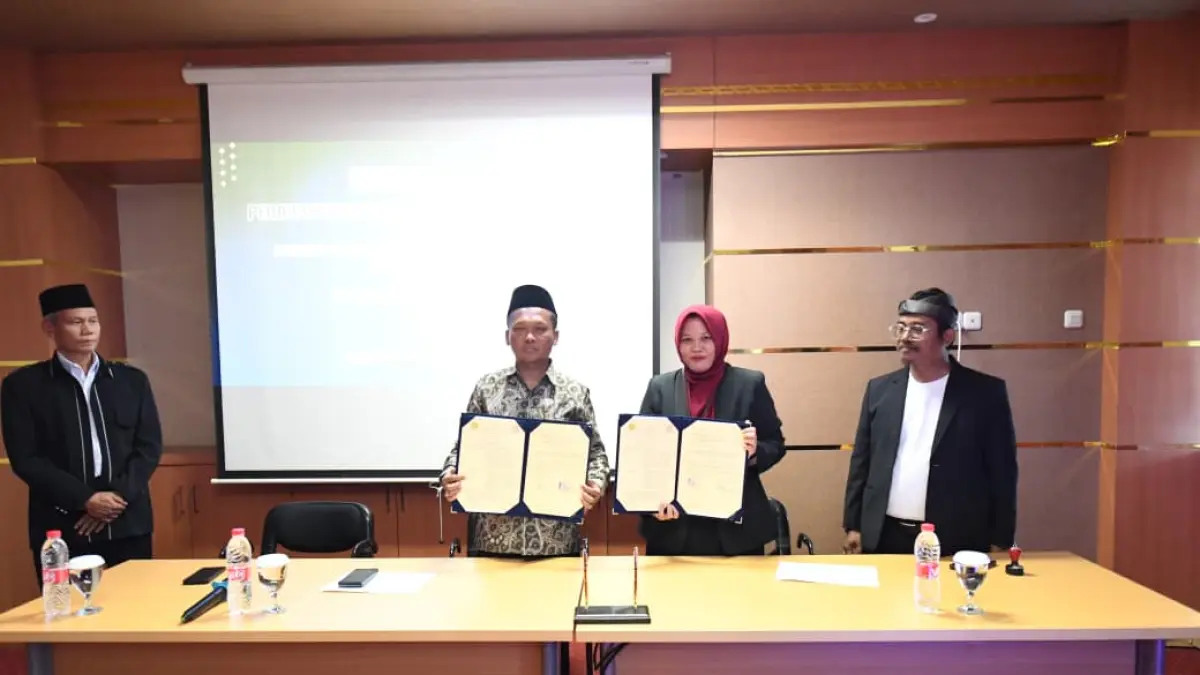 BANGUN KEMITRAAN: Rektor UTM, Prof. Dr. Safi