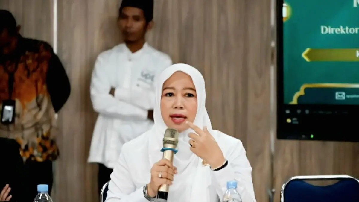 BERI PENJELASAN: Anggota Komisi VIII DPR RI Ansari. (ANSARI UNTUK JPRM)