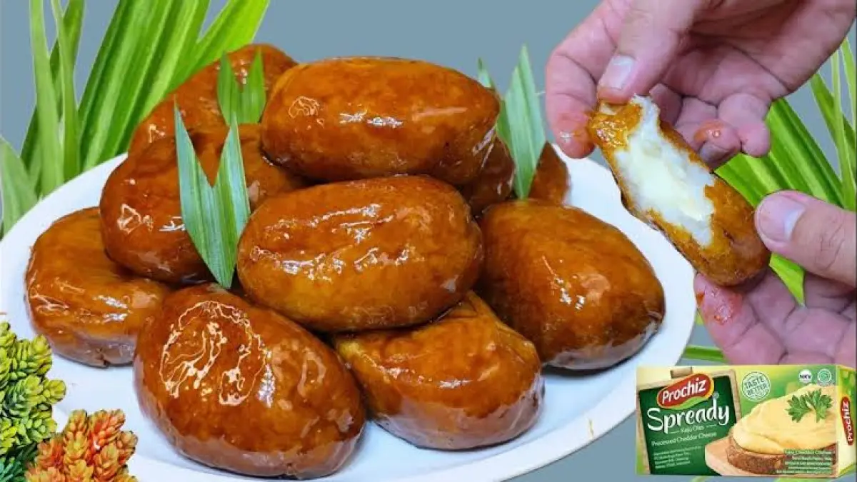 Resep Gemblong Keju Lumer, Jajanan Tradisional dengan Lapisan Renyah dan Isian Gurih yang Meleleh