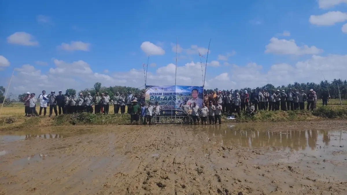 OPTIMIS: DKPP Sumenep saat mendeklarasikan Program PM-AAS di Kecamatan Dungkek, Sumenep.