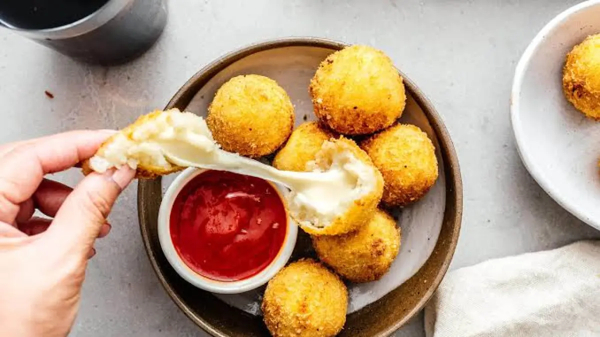 Resep Cheese Garlic Mozzarella Potato Balls
