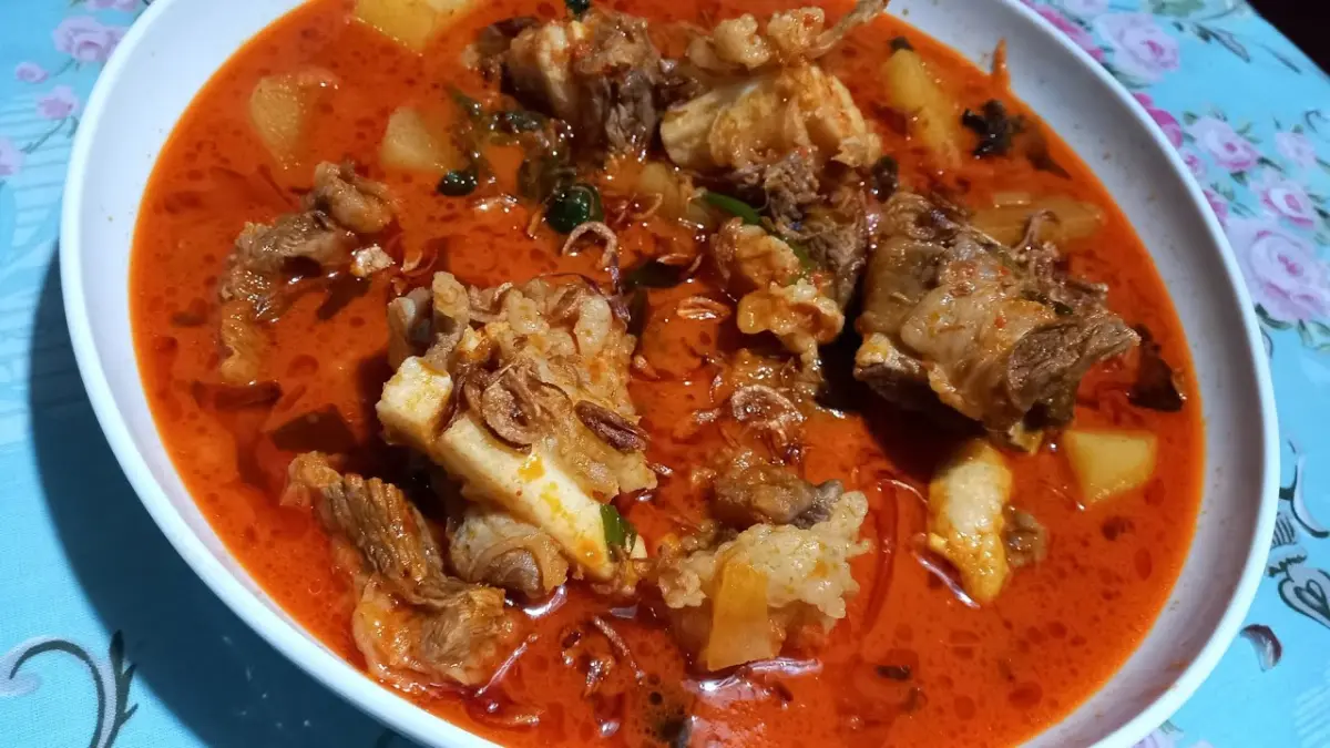 Resep Gulai Baga Daging Sapi
