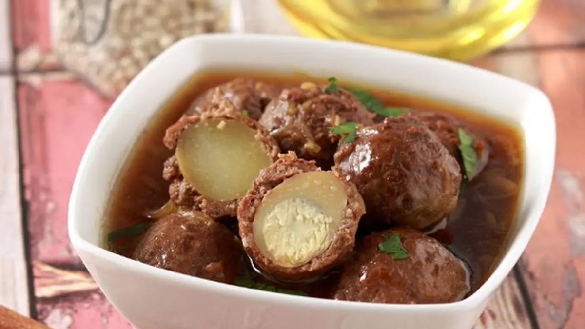 Resep Semur Daging Isi Telur Puyuh