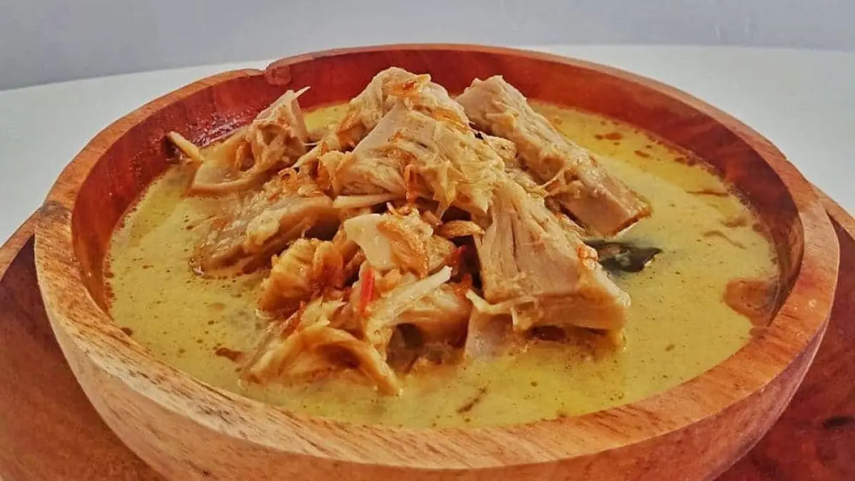 Resep Lodeh Tewel