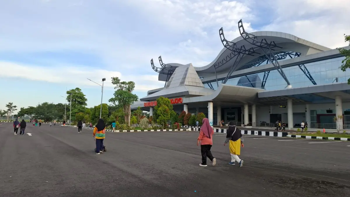 SEPI PEMINAT: Suasana Kantor UPBU Kelas III Trunojoyo Sumenep di Desa Kacongan, Kecamatan Kota, Selasa (22/9), tampak lengang.