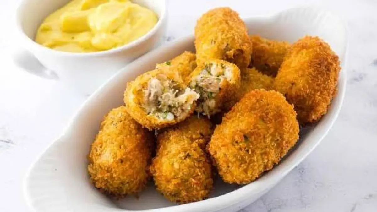Resep Crabstick Cheese Croquette Rumahan dengan Isian Crabstick dan Keju Lumer yang Meleleh