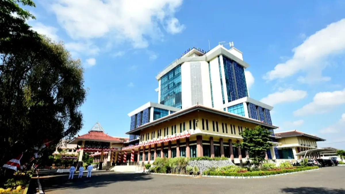 KAMPUS MASA DEPAN: Universitas Trunodjoyo Madura (UTM) di Desa Telang, Kecamatan Kamal, Kabupaten Bangkalan. (UTM UNTUK JPRM)