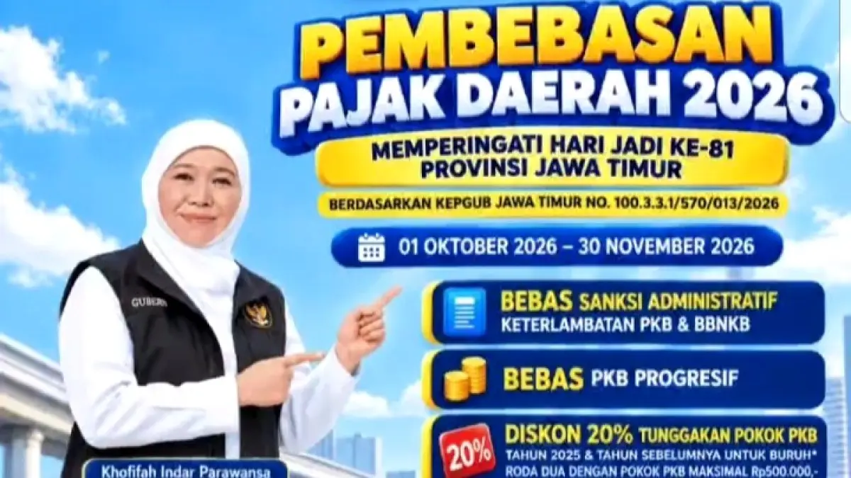 Pembebasan Pajak Daerah 2026