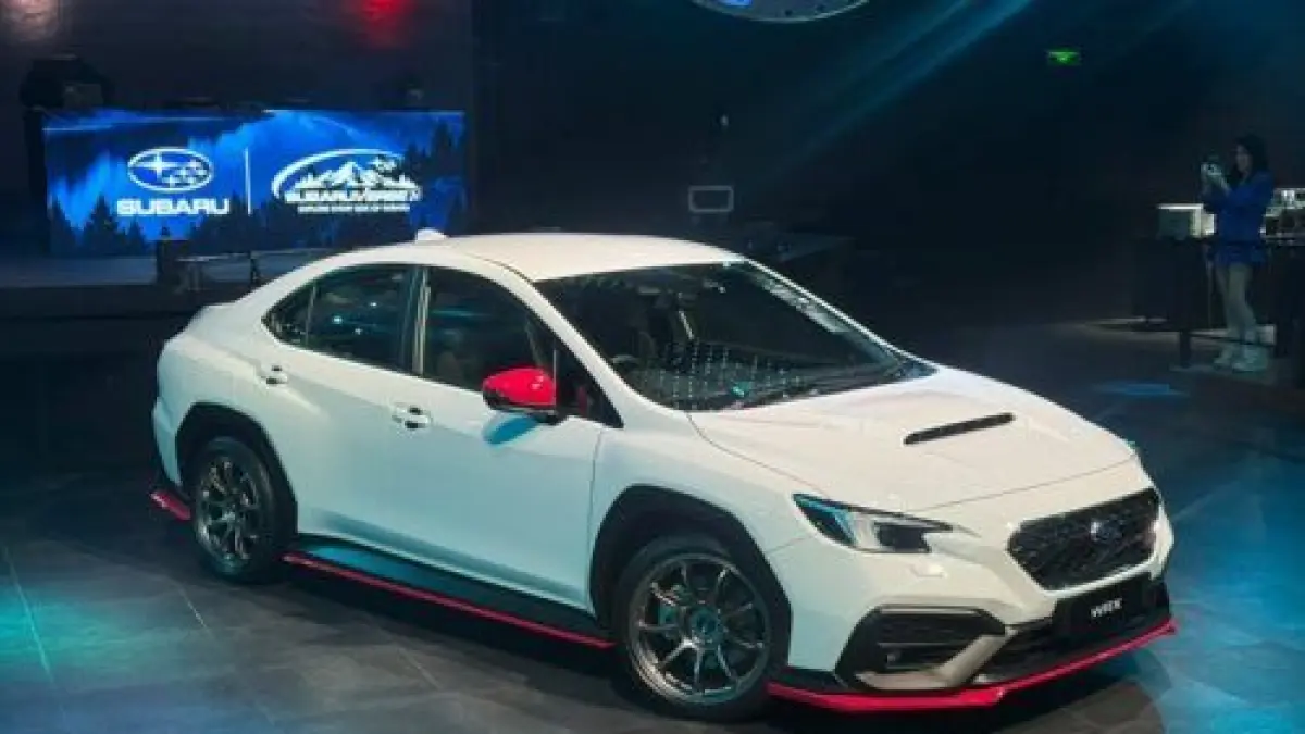 WRX STI Cherry Red