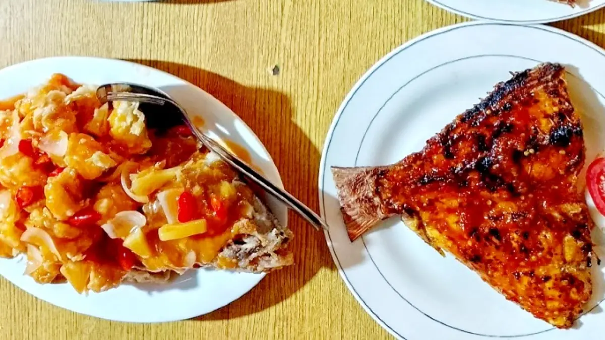 Ragam menu di Restoran Makan Ikan Sumenep