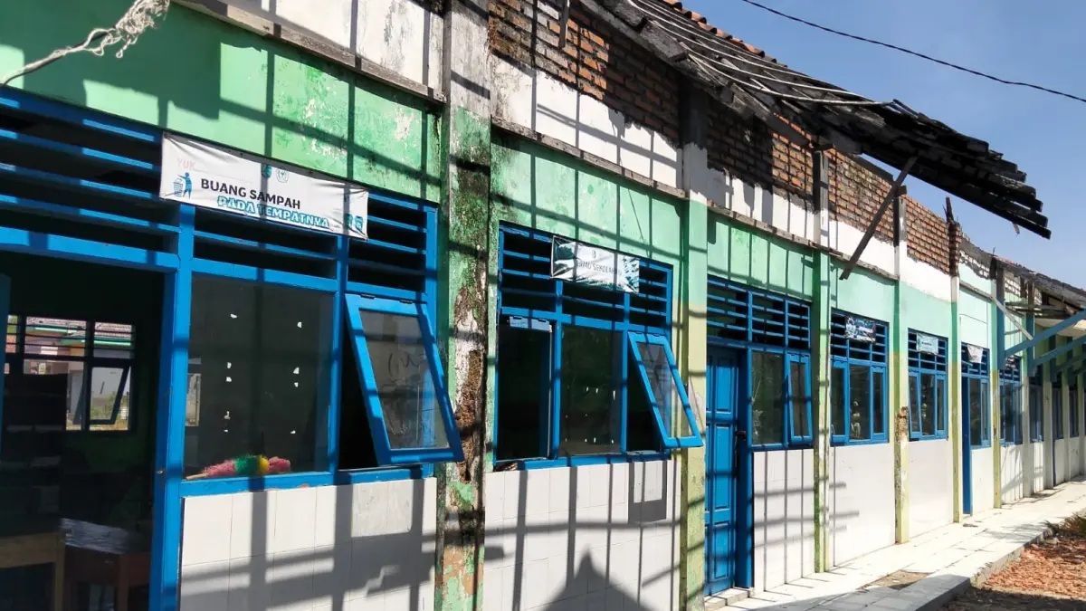 Empat Kelas SDN Margantoko 1 Direhab, CV Brahmana Jaya Target Rampung Awal Desember